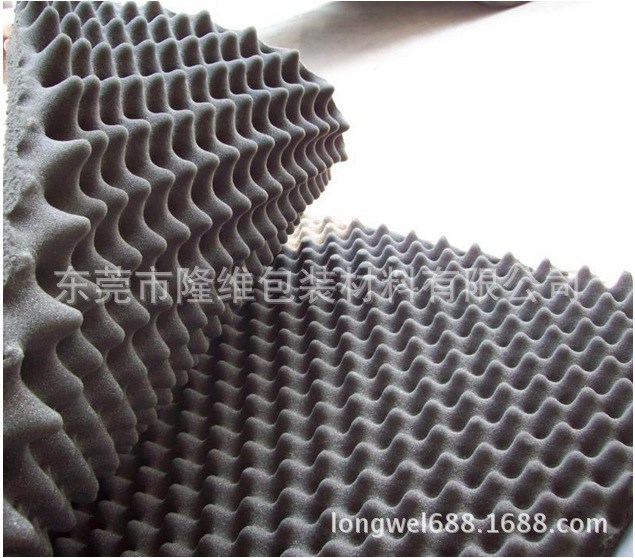 【廠家現貨批發】波浪棉阻燃5公分CM隔音棉KTV酒吧墻面吸音材料