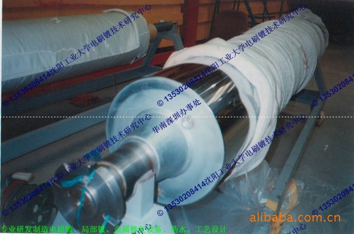 提供印刷機(jī)輥咯傷電刷鍍修復(fù)加工 常溫現(xiàn)場(chǎng)修復(fù) 包教學(xué)教學(xué)免費(fèi)