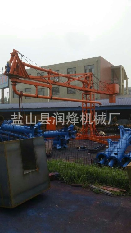 【潤烽機(jī)械】制造電動混凝土布料機(jī)12米 15米 18米手動布料機(jī)