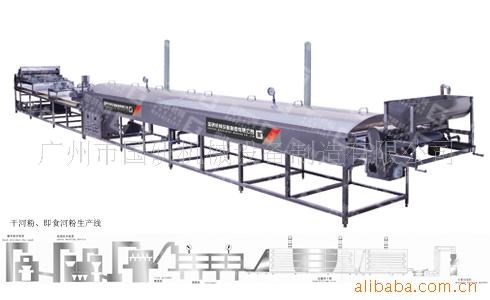 供應河粉生產(chǎn)線 直出河粉機 全自動涼皮機價格