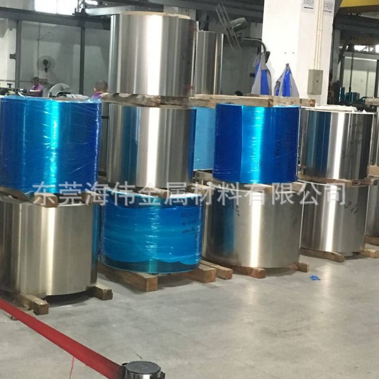 源頭不銹鋼帶廠家 301不銹鋼帶 可分條600度高硬度不銹鋼彈簧鋼帶