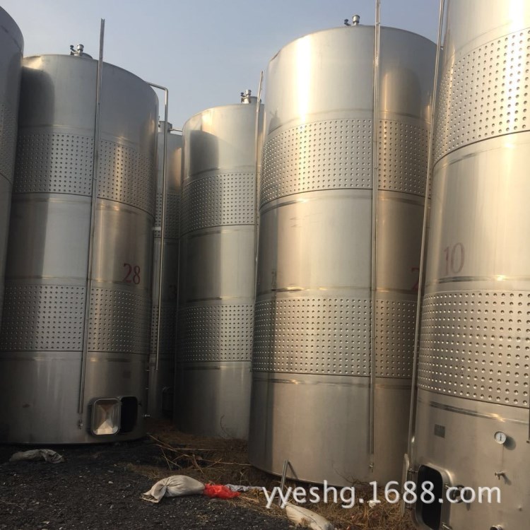 大量現貨出售 二手不銹鋼儲罐 葡萄酒發酵罐 40立方不銹鋼儲罐