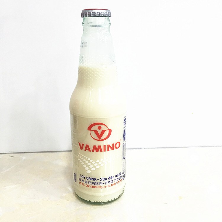 泰国饮料Vamino哇米诺原味豆奶300ml 整箱24瓶 豆奶批发代发