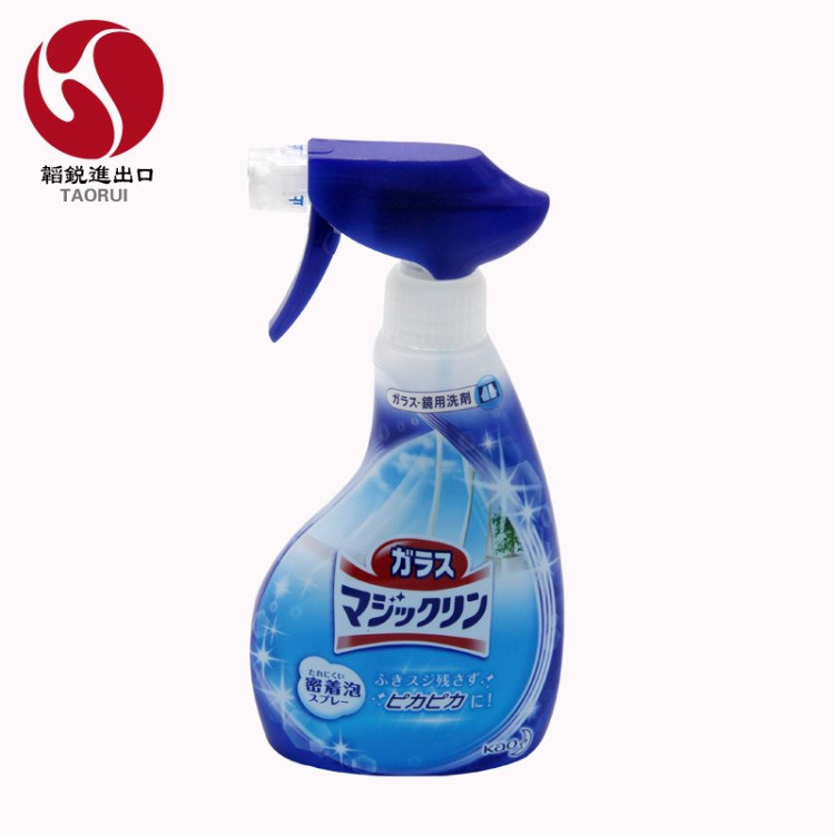 日本花玻璃镜面强力清洁喷雾剂400ml/瓶 原装批发