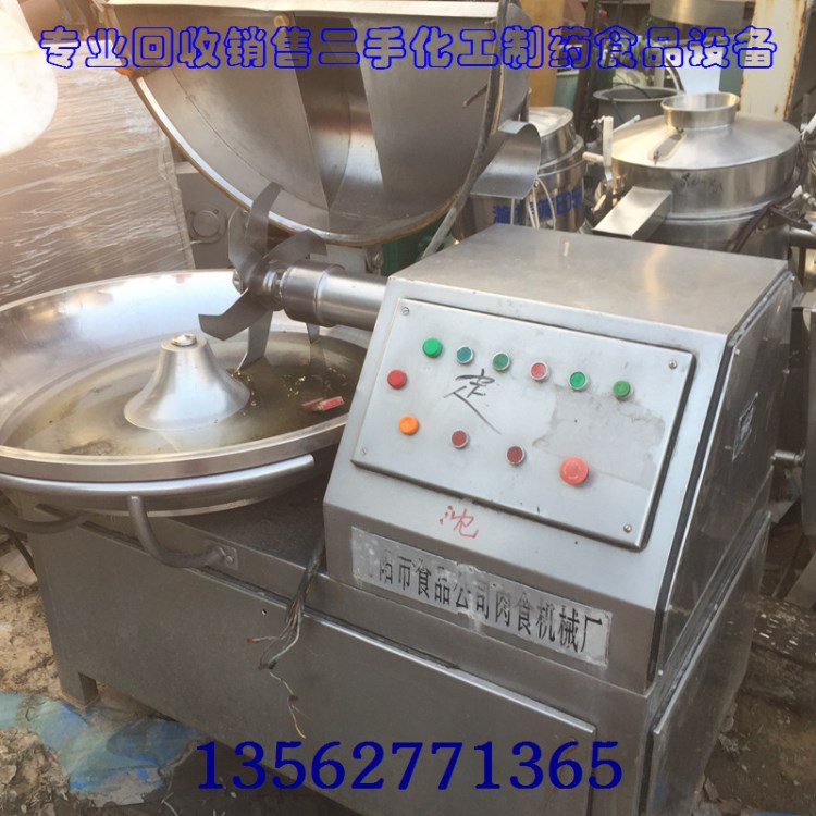 供應(yīng)二手食品機(jī)械二手?jǐn)匕铏C(jī)二手絞肉機(jī)攪餡機(jī)切肉機(jī)不銹鋼斬拌機(jī)
