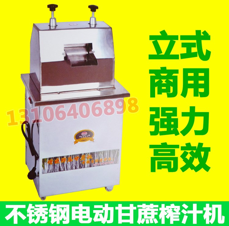 廠家直銷 電動甘蔗榨汁機 立式電動榨汁機 榨甘蔗機 水果榨汁機