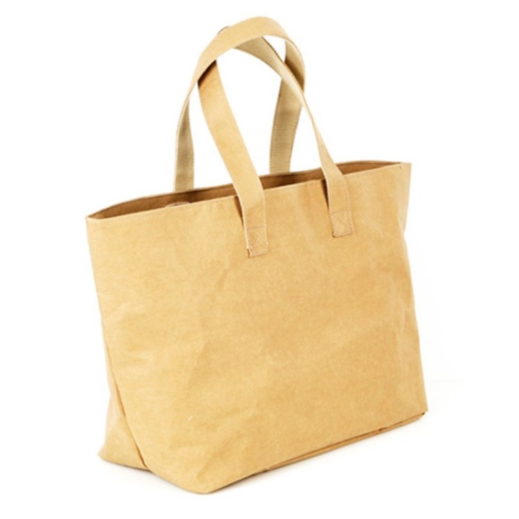 工厂订做可水洗牛皮纸包手提包购物袋环保袋定制可打logo