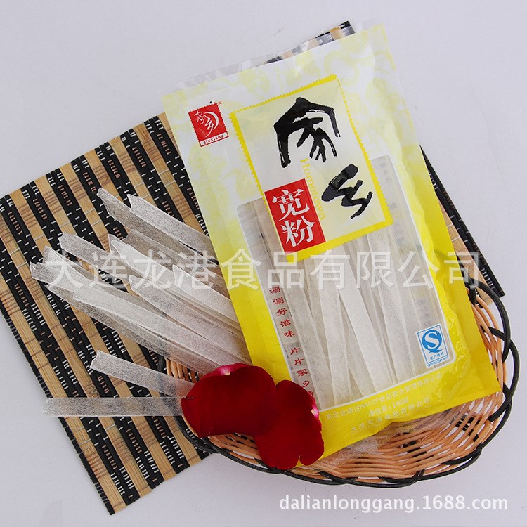 家鄉(xiāng)大寬粉100g  馬鈴薯粉絲 耐煮 勁道 鐵鍋燉一絕 宴席佳品