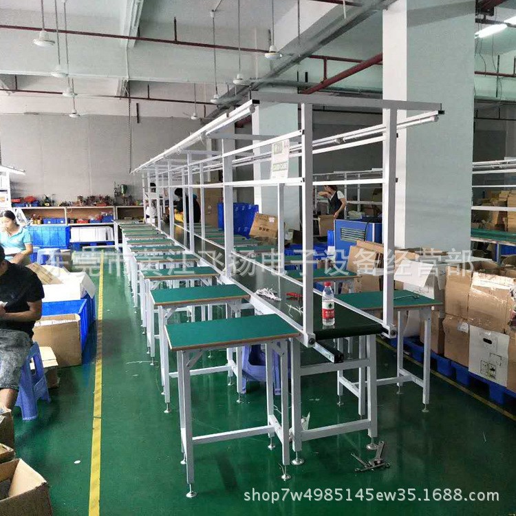 工廠車間裝配流水線定制 自動(dòng)化流水線生產(chǎn) 東莞皮帶生產(chǎn)線