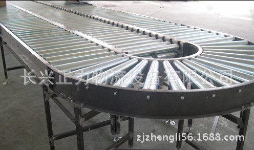轉(zhuǎn)彎滾筒輸送線，廠家直銷滾筒輸送機(jī)，滾筒輸送機(jī)生產(chǎn)廠家