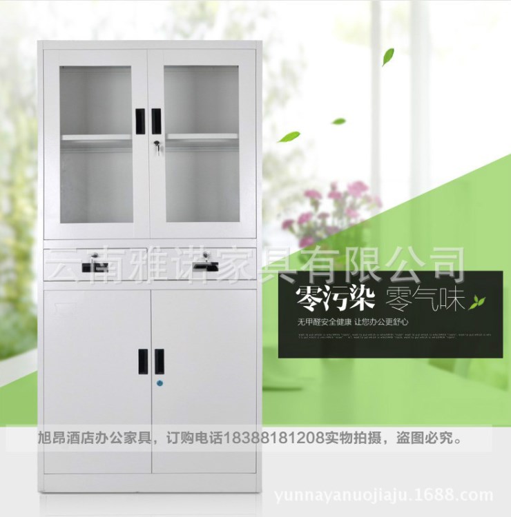 鋼制西藥柜 藥品柜 不銹鋼診療柜 文件柜昆明 實驗室柜 柜