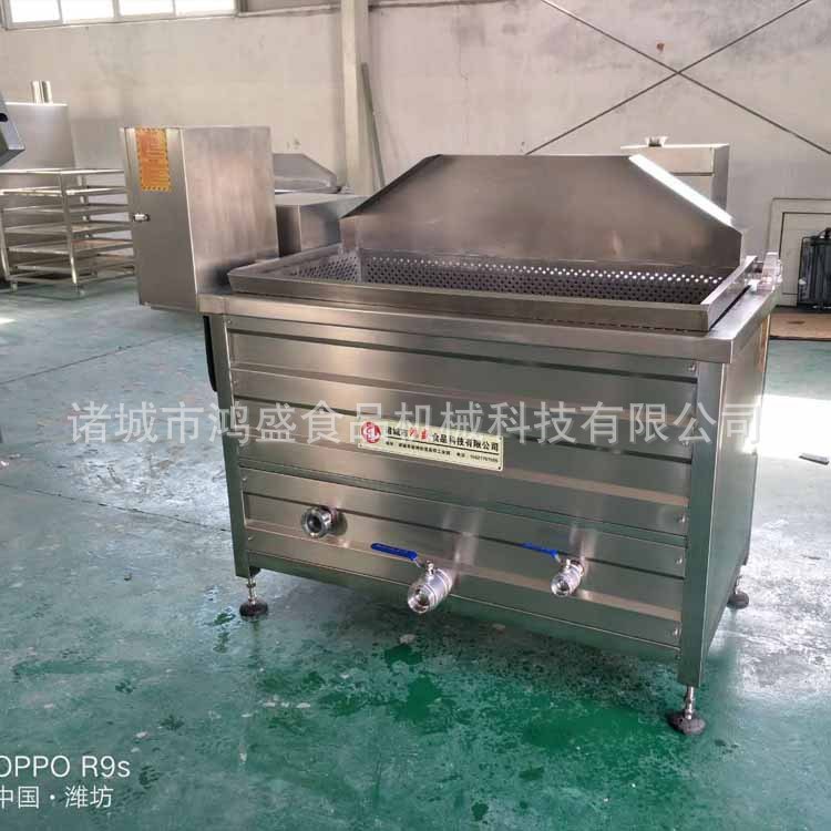 螞蚱油炸機 電加熱螞蚱油炸機 諸城鴻盛機械廠家定制