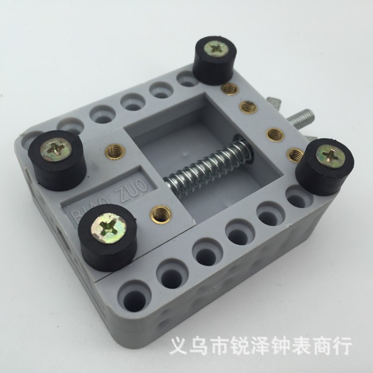 現(xiàn)貨供應(yīng)手表特大塑料固定表座坐鐘表維修工具核雕刻工具