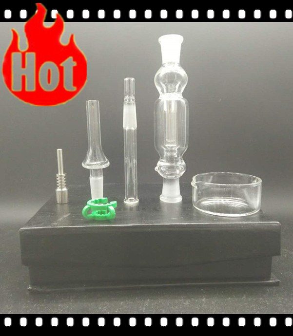 Nectar collector Nail Kit set 高品質玻璃水煙槍 鈦煙釘 鈦針