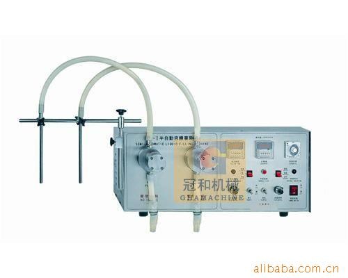 廠價供應雙頭半自動液體灌裝機（大泵），油類灌裝機