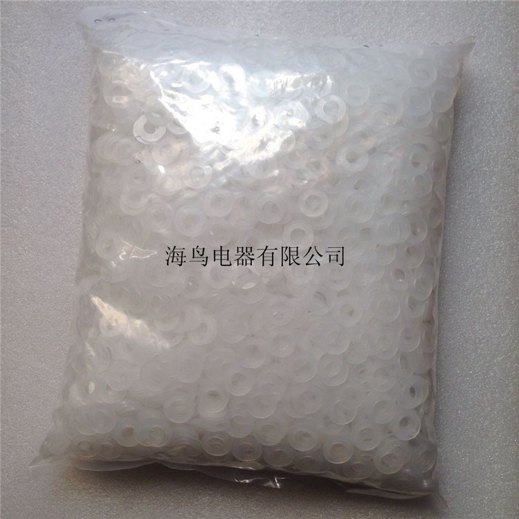 尼龍墊片 絕緣墊片 M6 5000個 Ф6 塑料墊圈  白色