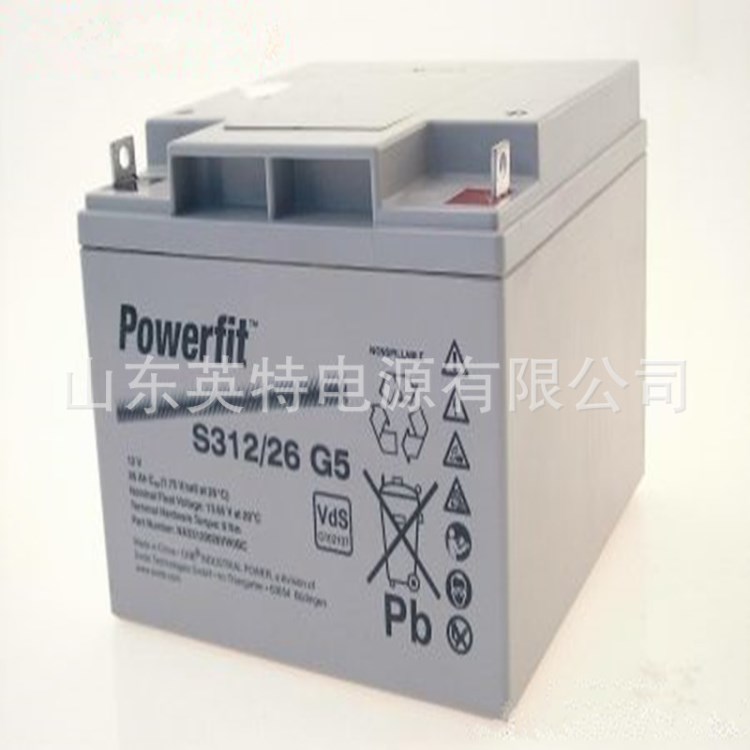 GNB蓄电池12V26AH美国Powerfit 蓄池S312/26/UPS/EPS太阳能专用