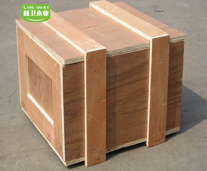 永康東陽義烏武義免熏蒸木箱子定制帶托盤膠合板包裝箱 出口包材