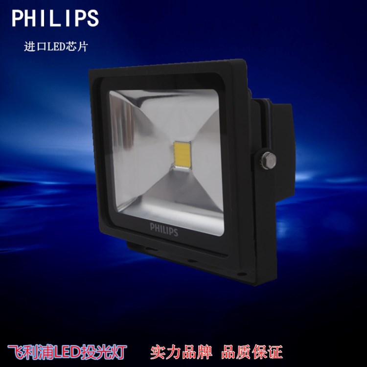 飛利浦LED投光燈10W/30W/50W投射燈 戶外 室外防水燈