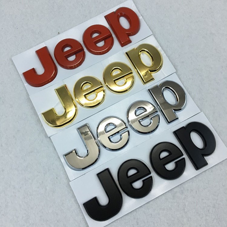 JEEP 吉普金屬車(chē)標(biāo) JEEP 機(jī)頭蓋車(chē)貼 吉普大切諾基 自由客車(chē)身貼