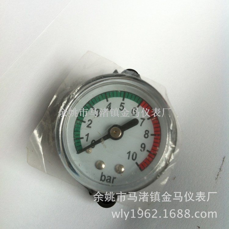 直徑40mm雙耳水泵壓力表帶耳朵 電子水泵控制器壓力表