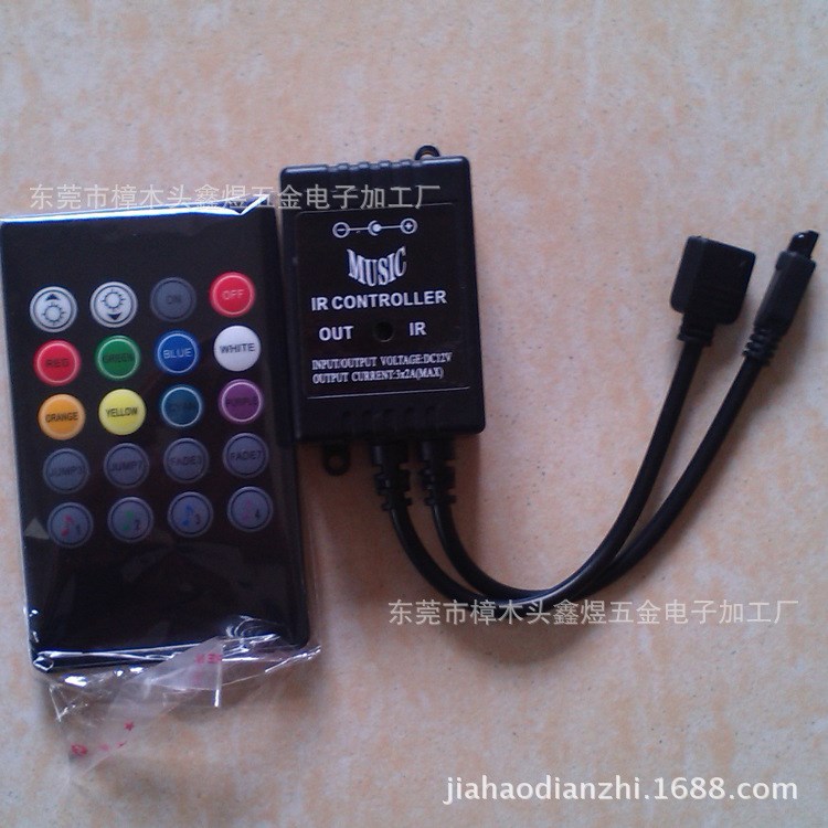 新品上市 音乐控制器高压灯条控制器dmx512调光调色温控制器