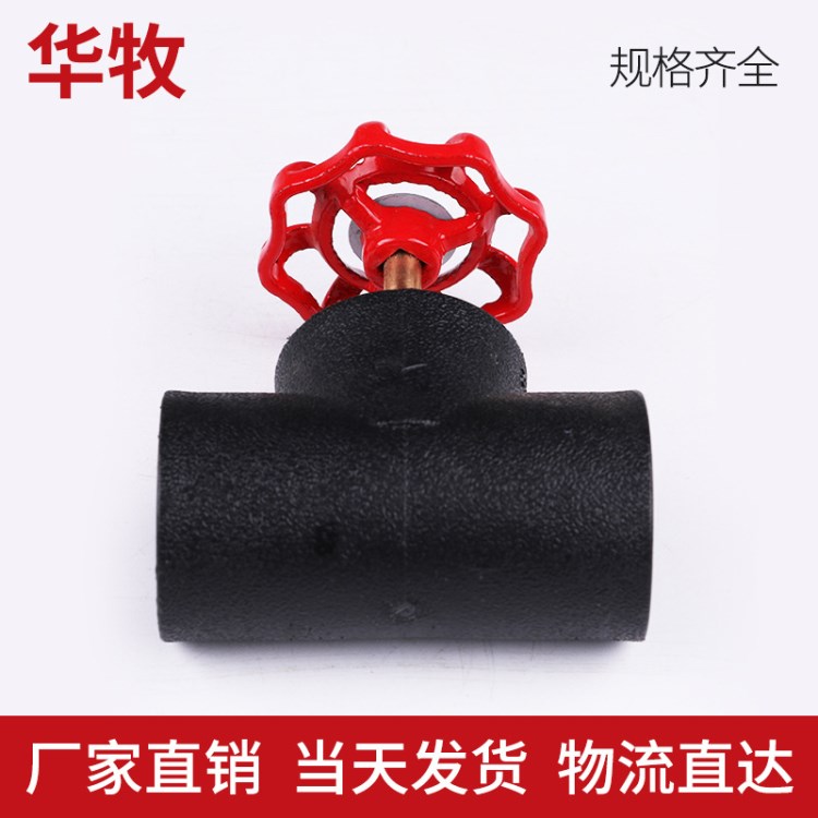 PE截止閥20-110管件 DN25接頭截止閥 環(huán)保升降式熱熔球閥止水閥