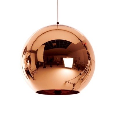 后现代简约Dixon Mirror Ball圆球吊灯玫瑰金电镀球客厅餐厅灯具