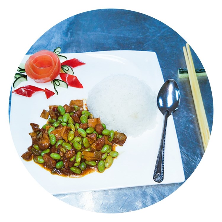毛豆烧鸡 速冻食品料理包食品 盖浇饭食品批发