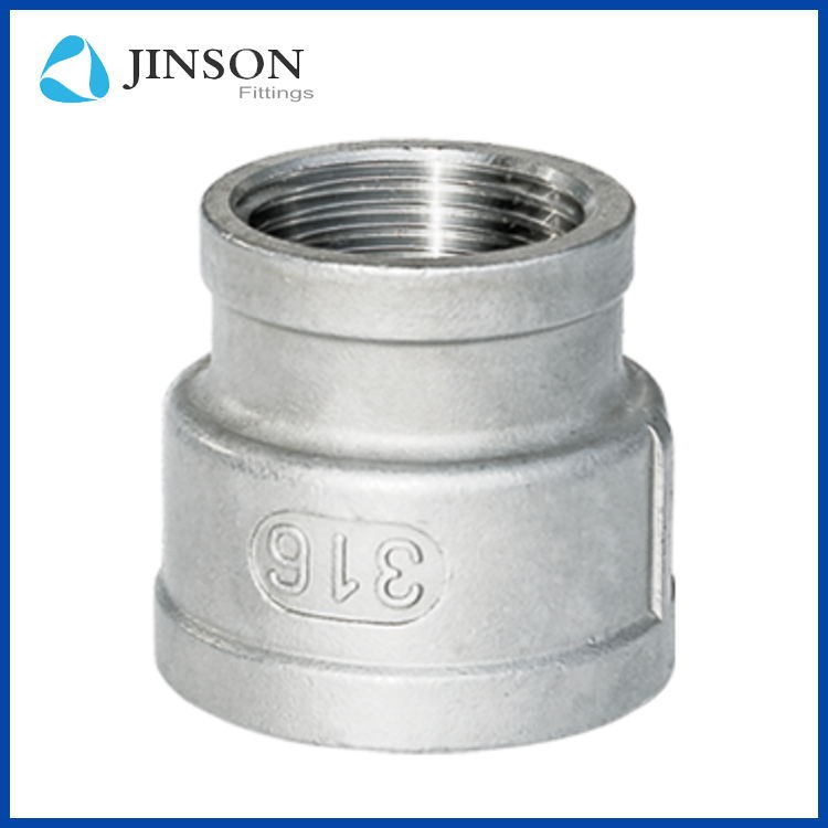 不銹鋼內(nèi)螺紋異徑有邊接頭 Reducer Socket Coupling Banded