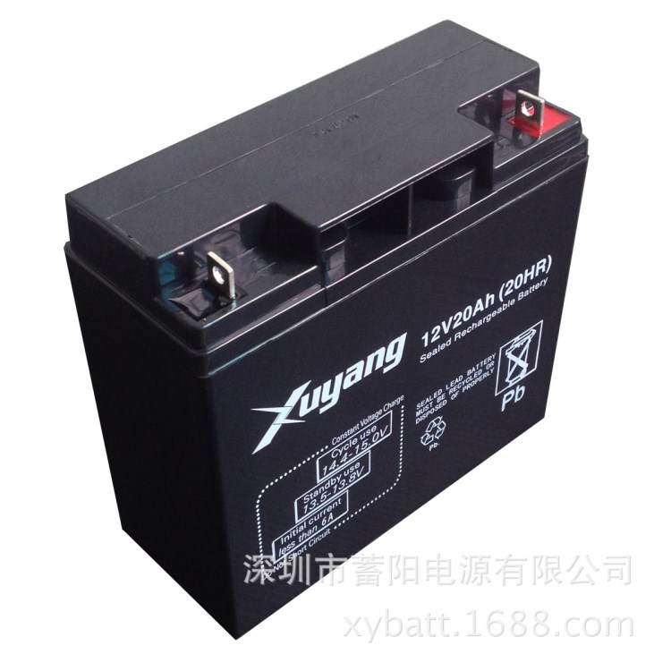 陕西西安供应12V17AH太阳能电池 直流屏用免维护蓄电池 M5圆端子