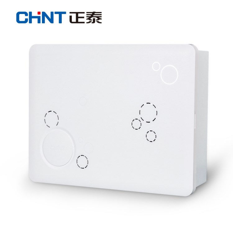 正泰電工 多媒體信息箱帶光纖熔接盤 電視電話弱電 暗裝NXE2