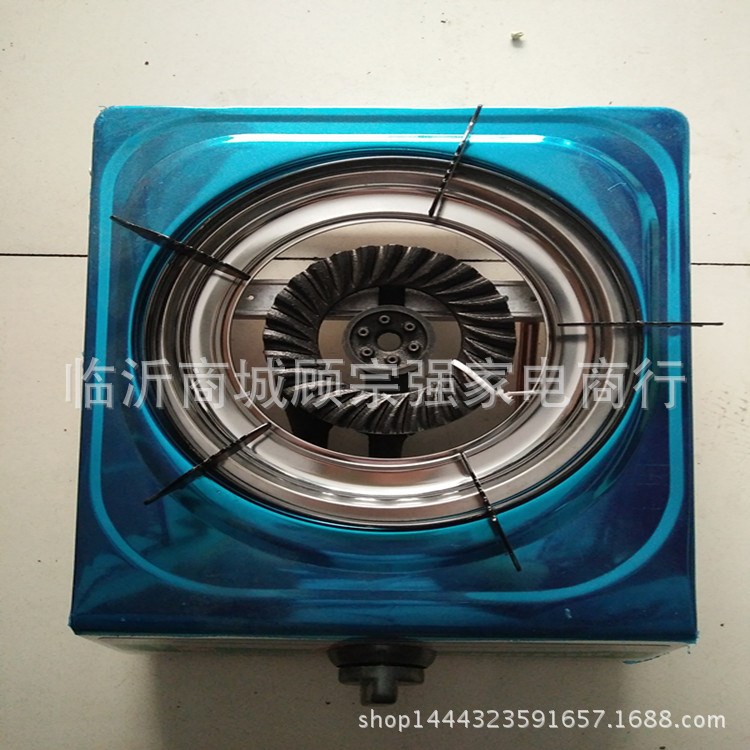 廠家批發黑旋火臺式 炫火聚能 不銹鋼灶具 臺式煤氣灶 燃氣灶