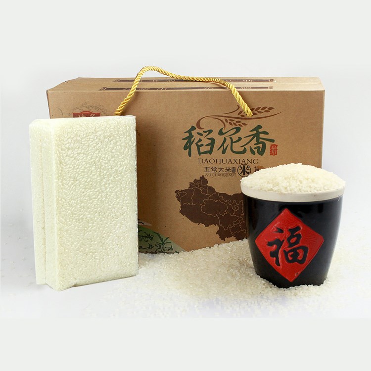 東北大米批發(fā) 廠家直銷(xiāo)產(chǎn)品坤予稻花香米(五常大米) 5kg
