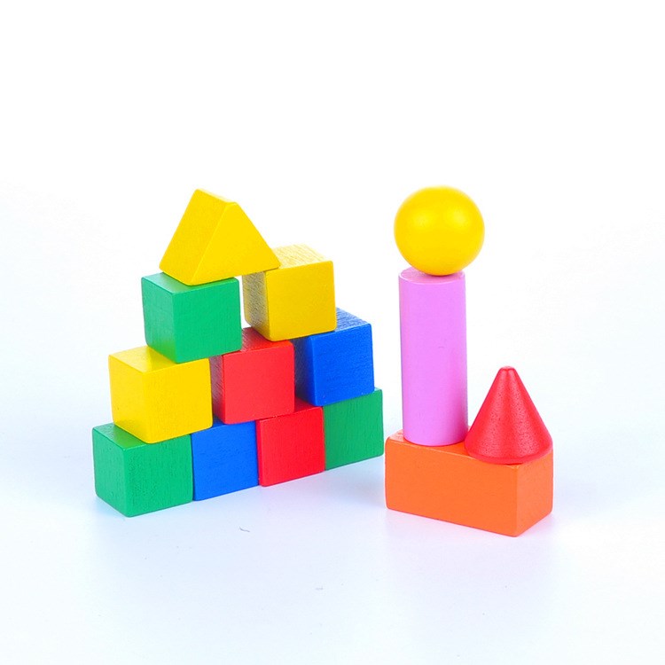 小學生學習用品批發 兒童數學幾何模型 圖形益智積木玩具教學用具