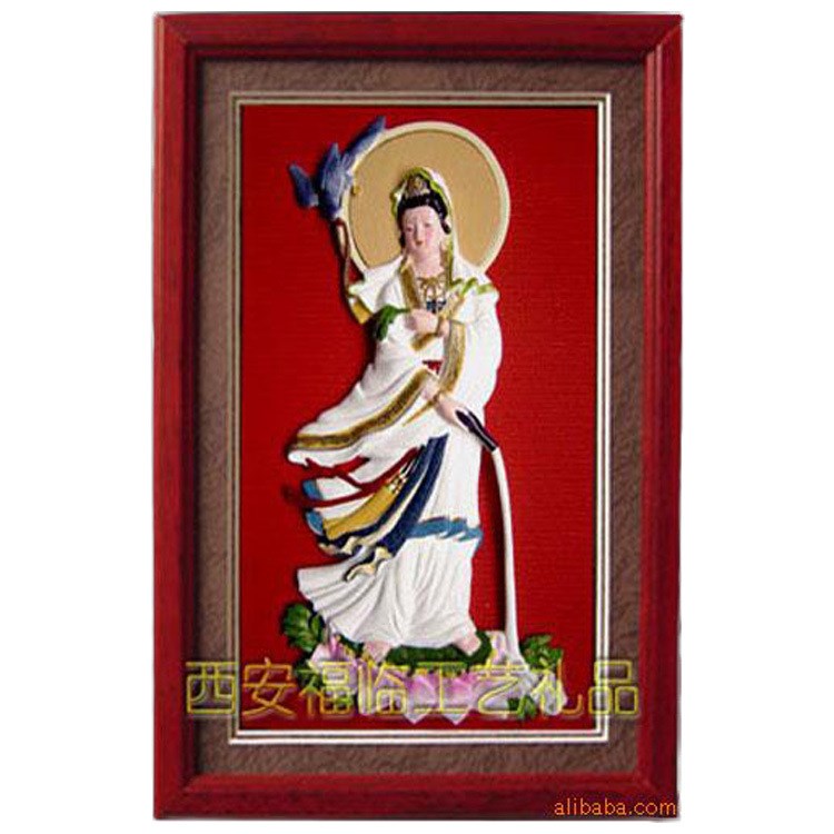 【明閣工藝】供應(yīng)陜西特色旅游紀念品商務(wù)會議禮品風雅堂凈水觀音