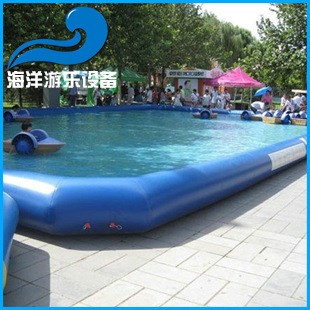 小型充氣水上樂園 大型充氣水上樂園設(shè)施設(shè)計(jì) 移動(dòng)支架游泳池