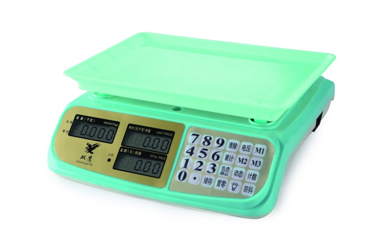 廠家直銷雙鷹牌YY-738電子計(jì)價(jià)秤計(jì)數(shù)秤臺(tái)秤 廚房秤水果秤