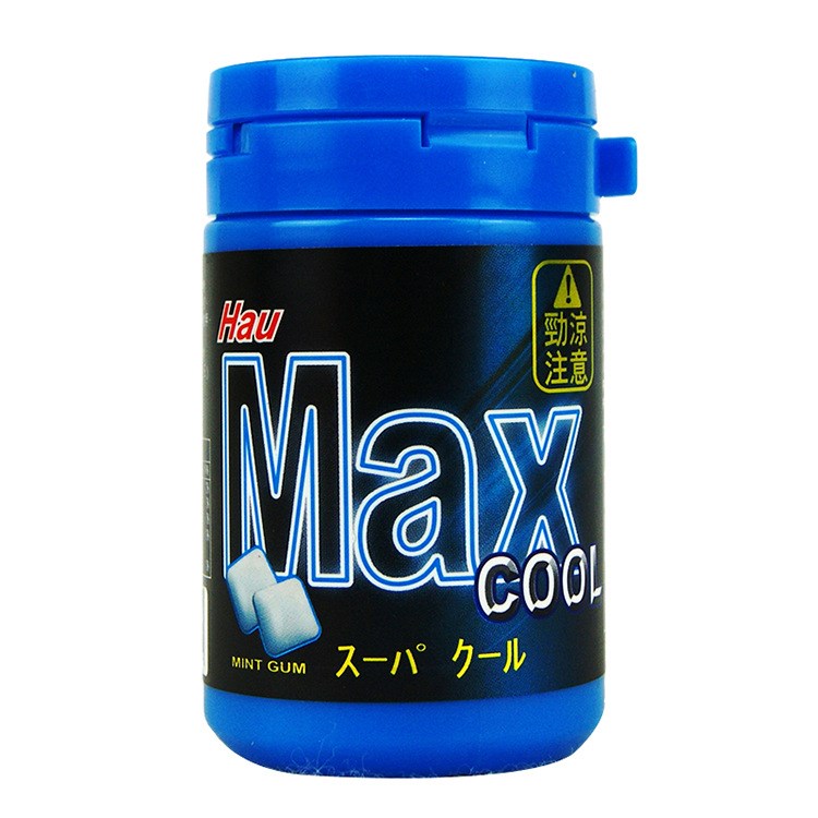 台湾 台湾统一Hau Max COOL无糖口香糖(劲凉薄荷)50g