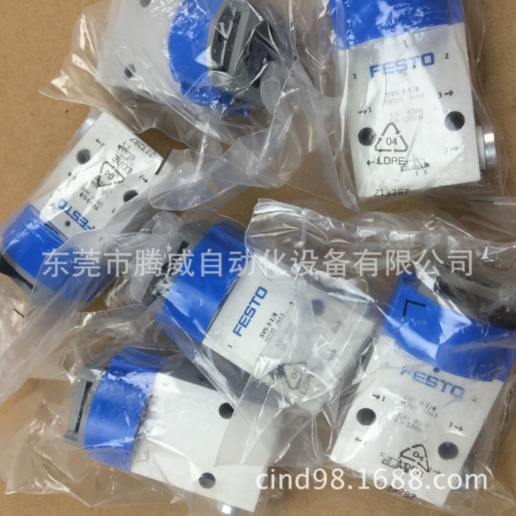 FESTO 費斯托 基本閥 SVS-3-1/8 10190 全新原裝 現(xiàn)貨