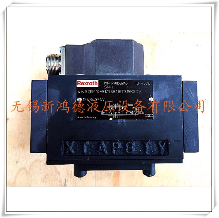 批發四通設計的方向伺服閥4WS2EM10-51/75B11ET315K8DV