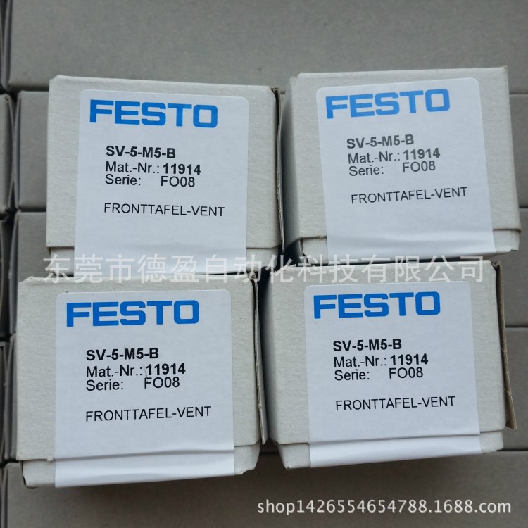 FESTO SV-5-M5-B 11914 費(fèi)斯托 基本閥 全新原裝假一賠十 現(xiàn)貨