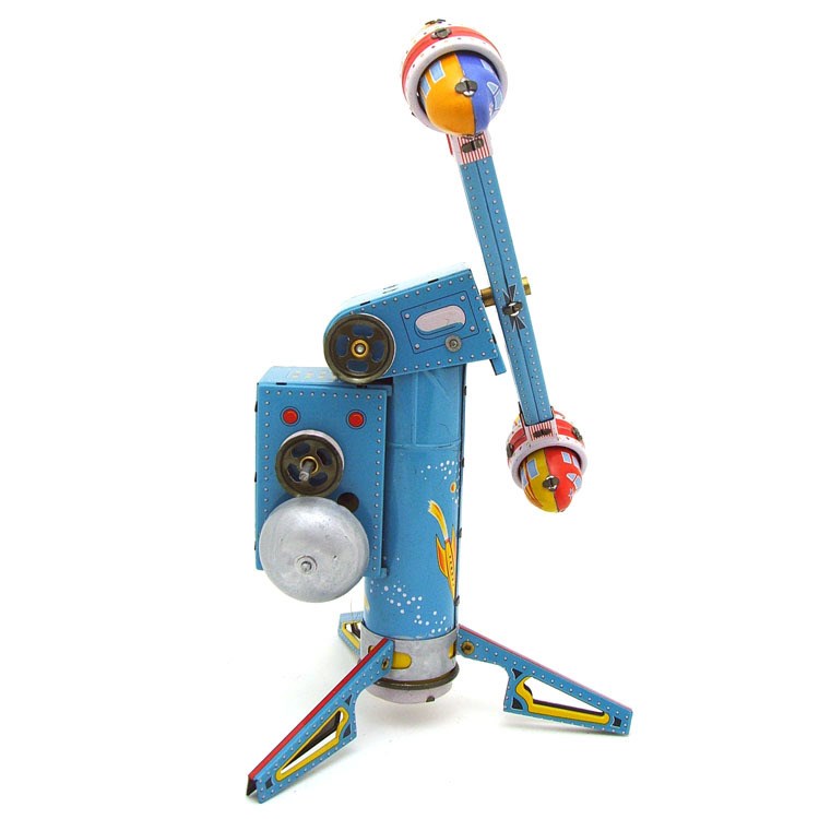 MS446旋轉火箭 鐵皮摩天輪 tin toy  鐵皮玩具 創(chuàng)意道具個性禮品