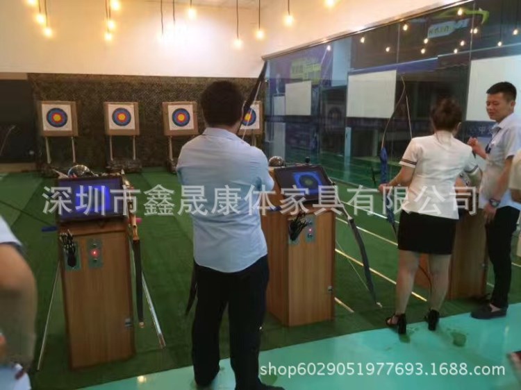 移動靶帶顯示屏射箭場館設計施工安裝-射箭器材廠家-射箭俱樂部