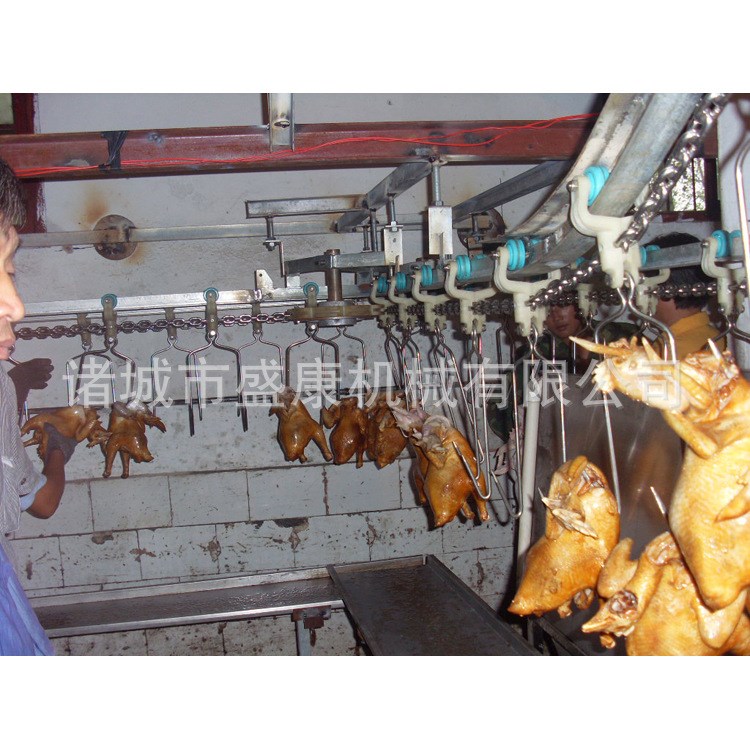 供應(yīng) 炸鴨機(jī)燒雞白條鴨環(huán)保設(shè)備加工