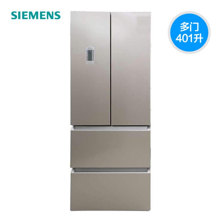 SIEMENS/西門子 BCD-401W(KM40FA30TI)KM48EA30TI多門金色冰箱