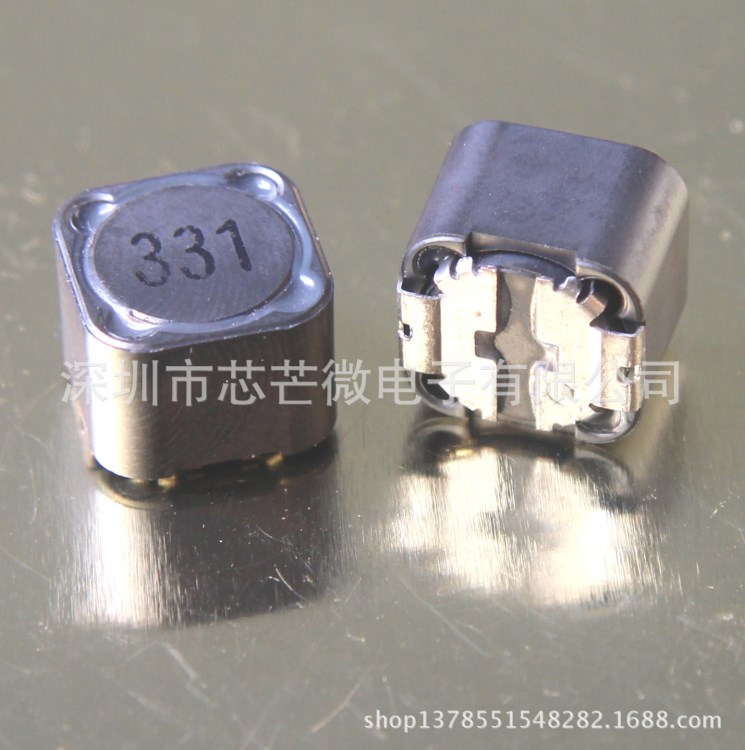 貼片電感RH129 功率電感RH129-331K、RH129-330uH繞線帶屏蔽濾波