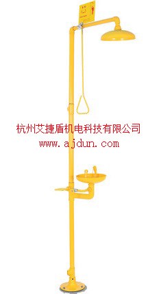 艾捷盾 復(fù)合式?jīng)_淋洗眼器--經(jīng)濟型（碳鋼+ABS涂層）AJD-6880070