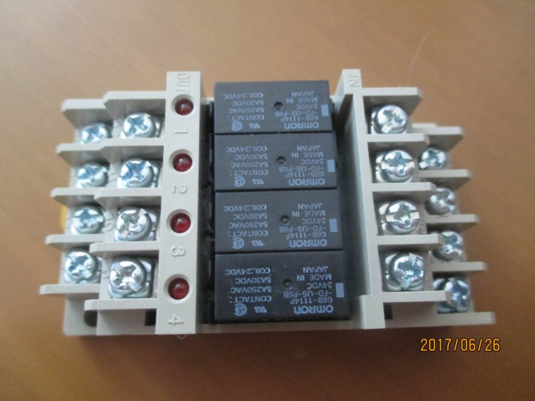 歐姆龍繼電器模組G6B-4BND DC24V