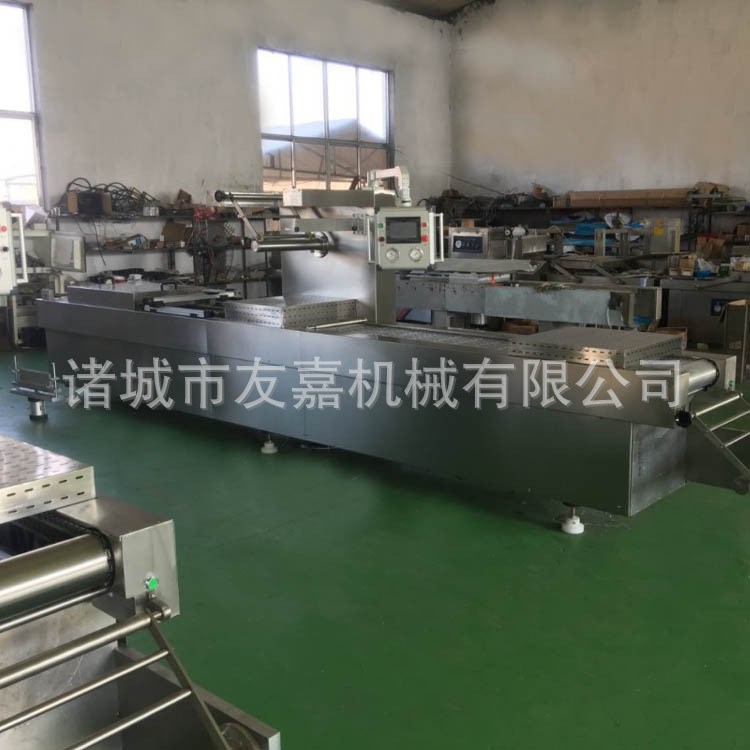 雞蛋全自動(dòng)拉伸膜真空包裝機(jī) 鴨蛋連續(xù)拉伸真空包裝機(jī) 肉丸包裝機(jī)